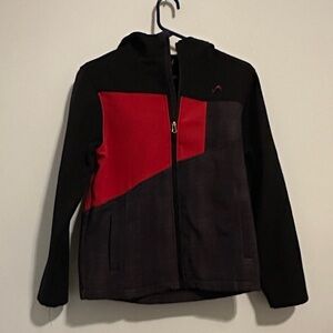 Boys L (14-16) Red and Black jacket